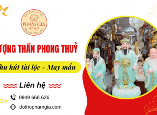 Tượng Thần phong thuỷ Phạm Gia - Thu hút tài lộc, may mắn