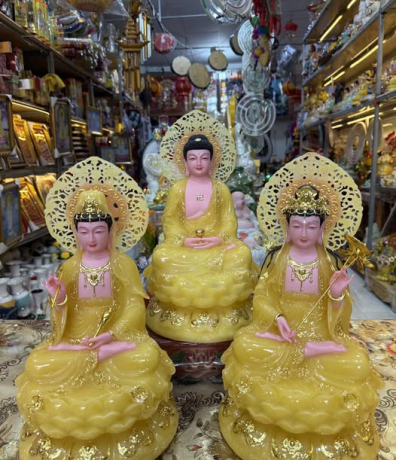 Bộ Tây Phương tam thánh Phật