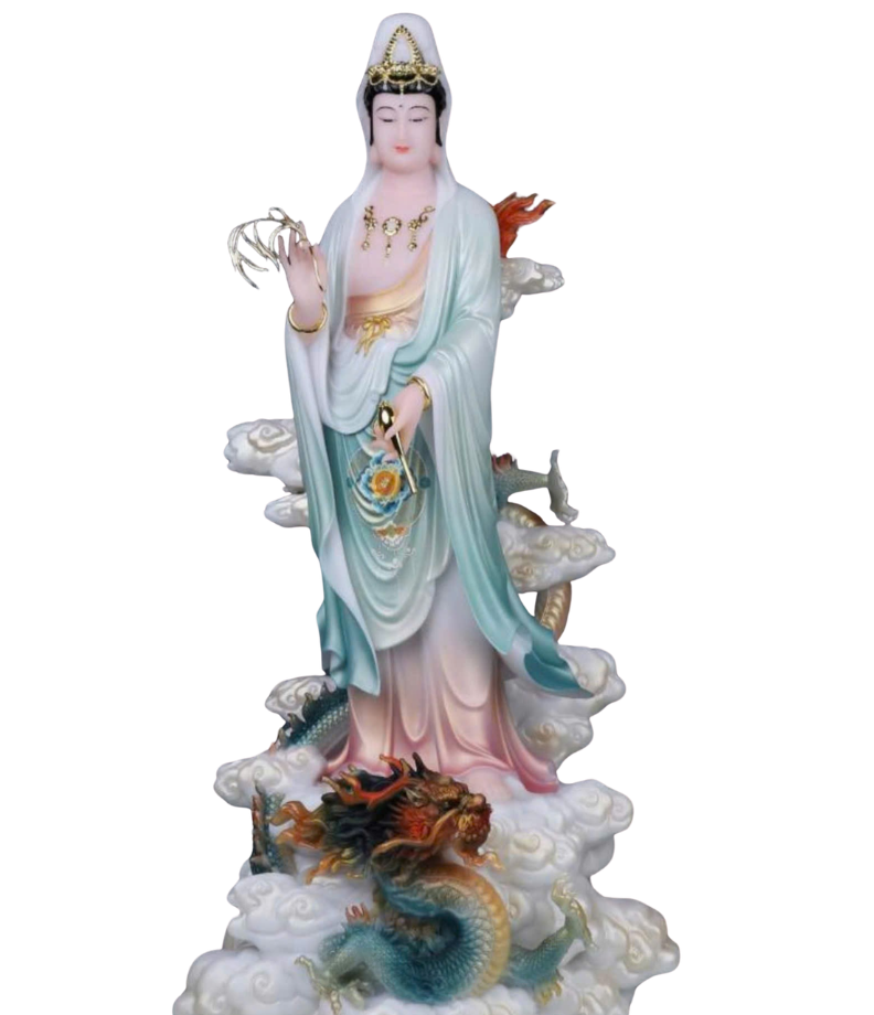Mẹ Quan âm đứng rồng